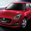 2018 Suzuki Swift launched in Thailand – 1.2L CVT, 23 km/l Phase 2 eco car, priced from RM62k