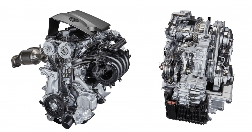 Toyota reveals new 2.0L Dynamic Force Engine, 2.0L hybrid system, Direct Shift-CVT, 4WD systems 783286