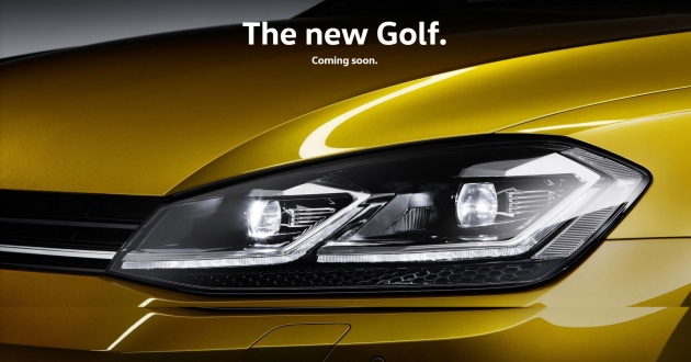 Volkswagen Golf Mk7.5 range teased on Malaysian site