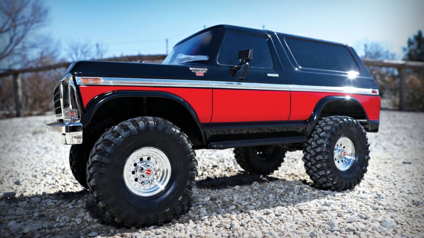 Traxxas lancar replika kawalan jauh Ford Bronco 1979 780280