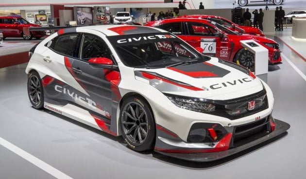 Honda Civic Type R TCR revealed at Geneva show