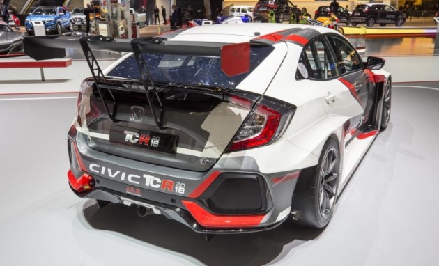 Honda Civic Type R TCR dipertontonkan di Geneva