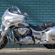 2018 Indian Chieftain Elite bagger in Black Hills Silver