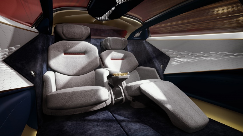 Lagonda Vision Concept debuts – 640 km electric range; carbon-fibre, silk and cashmere interior! 787905