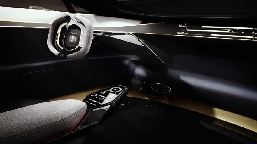 Lagonda Vision Concept debuts – 640 km electric range; carbon-fibre, silk and cashmere interior! 787909
