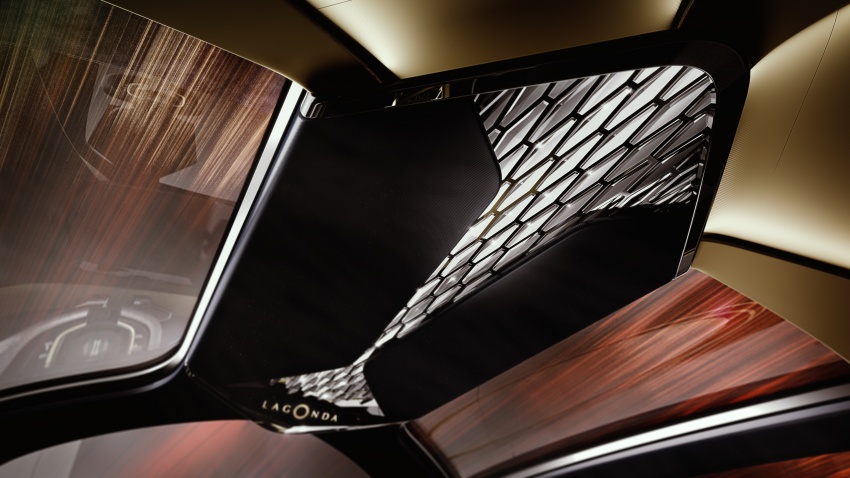 Lagonda Vision Concept debuts – 640 km electric range; carbon-fibre, silk and cashmere interior! 787911