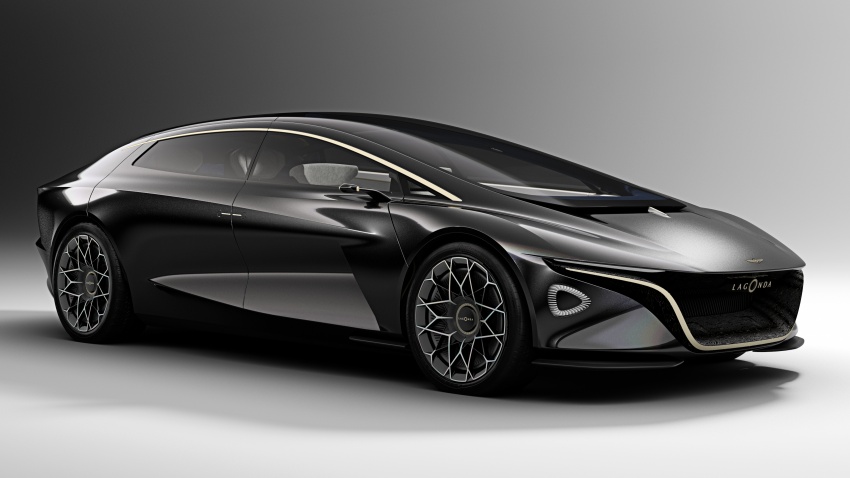 Lagonda Vision Concept debuts – 640 km electric range; carbon-fibre, silk and cashmere interior! 787913