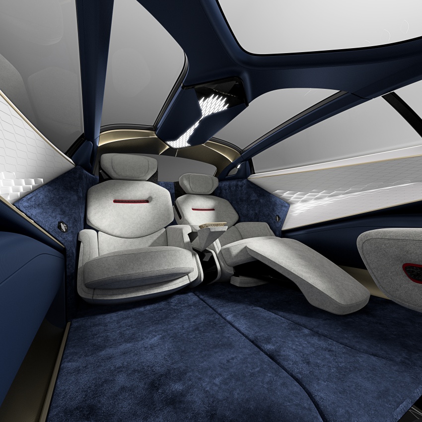Lagonda Vision Concept debuts – 640 km electric range; carbon-fibre, silk and cashmere interior! 787918