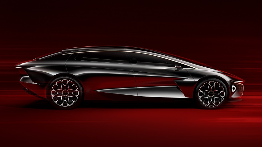 Lagonda Vision Concept debuts – 640 km electric range; carbon-fibre, silk and cashmere interior! 787898