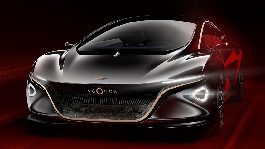 Lagonda Vision Concept debuts – 640 km electric range; carbon-fibre, silk and cashmere interior! 787901