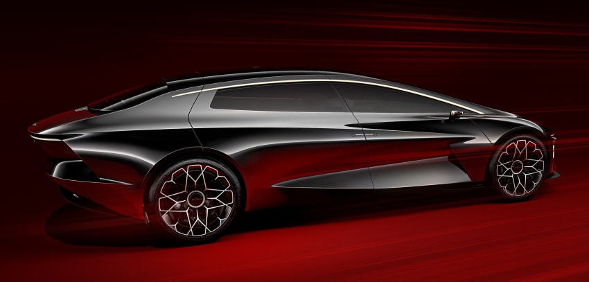 Lagonda Vision Concept debuts – 640 km electric range; carbon-fibre, silk and cashmere interior! 787902