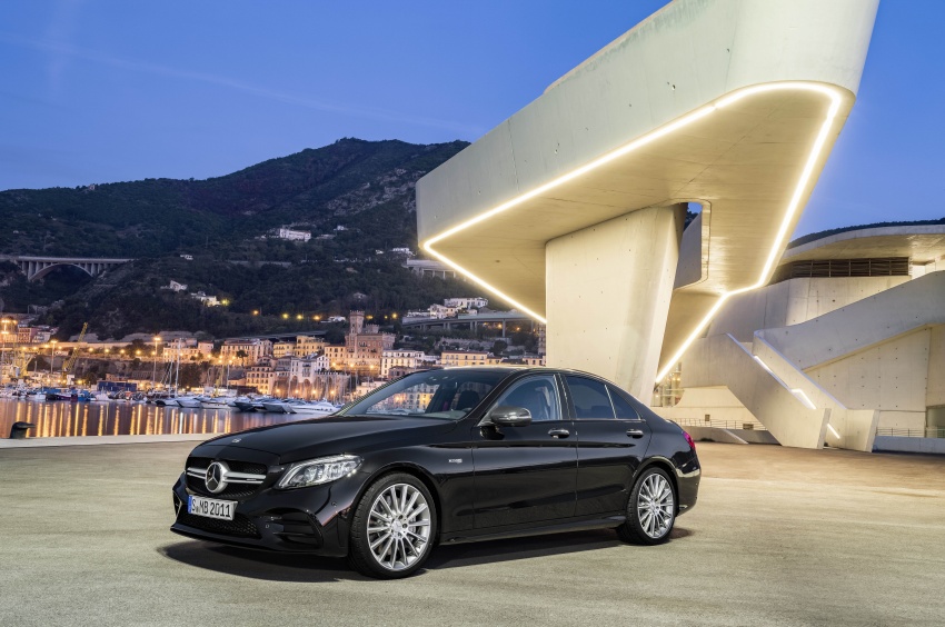 Mercedes-AMG C43 4Matic facelift revealed with more powerful 3.0L V6, new styling, additional equipment 786153