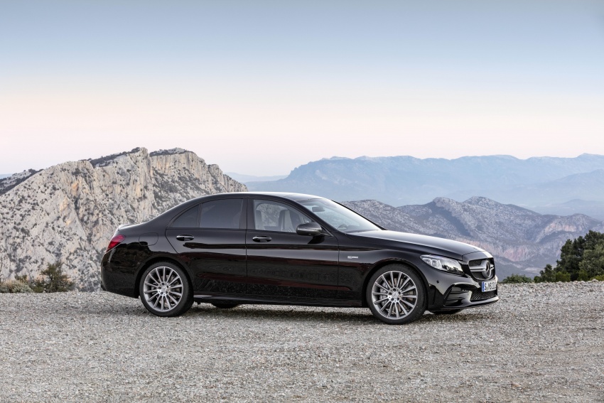 Mercedes-AMG C43 4Matic facelift revealed with more powerful 3.0L V6, new styling, additional equipment 786166