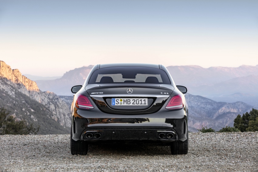 Mercedes-AMG C43 4Matic facelift revealed with more powerful 3.0L V6, new styling, additional equipment 786170