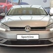 Volkswagen Golf 1.4 TSI facelift introduced in Malaysia – Sportline and R-Line trims, RM156k to RM170k