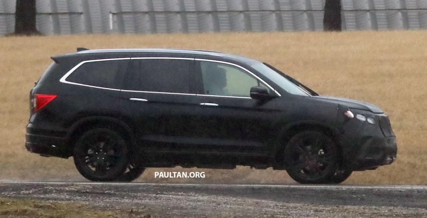 SPIED: 2019 Honda Pilot facelift spotted – eight-seat SUV to get new Insight’s dual-motor hybrid system? 785949