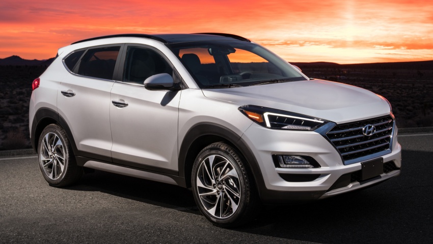 2019 Hyundai Tucson facelift drops turbo, DCT in US 799783