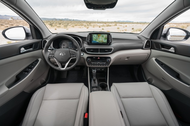 Hyundai Tucson 2019 gugurkan turbo, DCT di USA