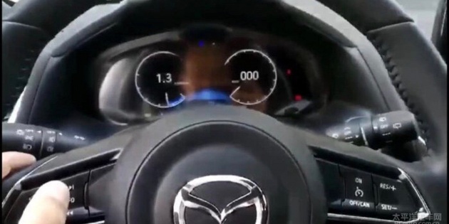New Mazda 3 gets a digital display instrument cluster