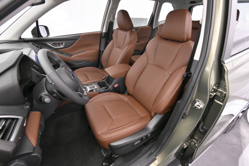 Subaru Forester 2019 diperkenalkan – lebih ruang, lebih teknologi, enjin 2.5L suntikan-terus boxer baharu 799109