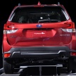 2019 Subaru Forester unveiled – more space, more technology, new 2.5 litre direct-injected boxer engine