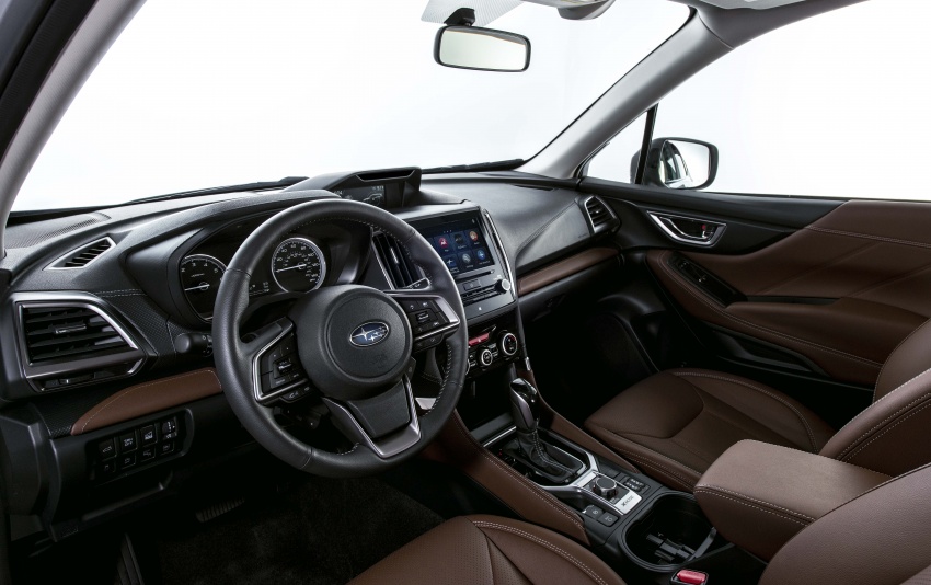 Subaru Forester 2019 diperkenalkan – lebih ruang, lebih teknologi, enjin 2.5L suntikan-terus boxer baharu 799207