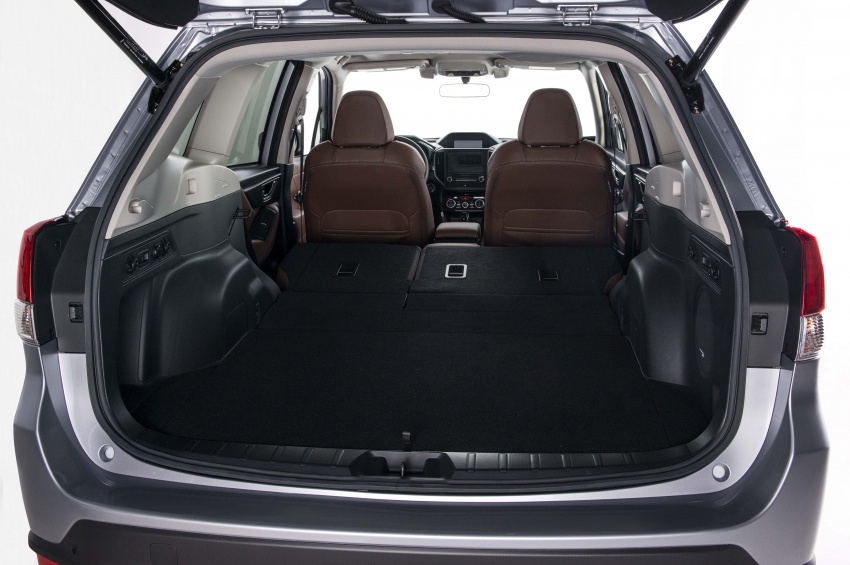 Subaru Forester 2019 diperkenalkan – lebih ruang, lebih teknologi, enjin 2.5L suntikan-terus boxer baharu 799211