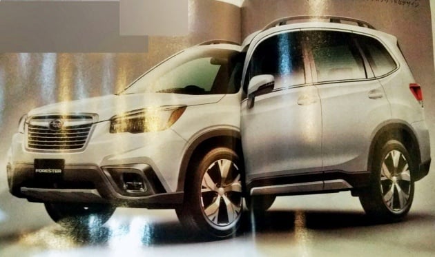 2019 Subaru Forester – images leaked ahead of debut