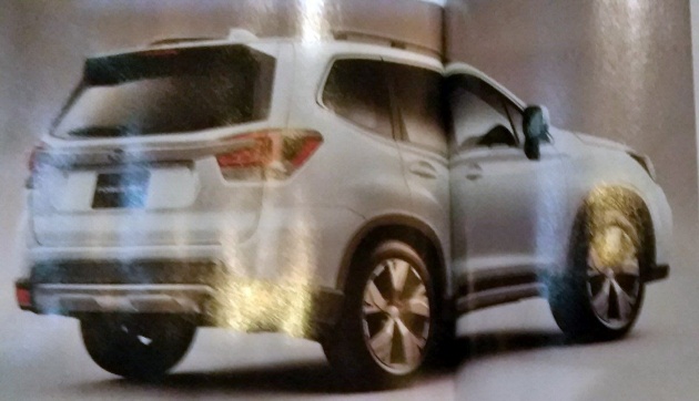 2019 Subaru Forester – images leaked ahead of debut