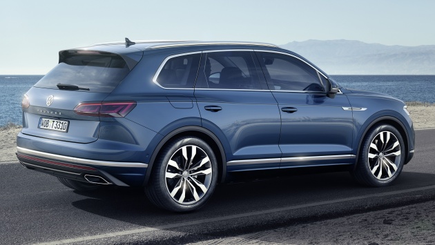 2019 Volkswagen Touareg debuts with 15-inch display