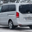 SPIED: Mercedes-Benz V-Class facelift winter testing