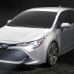 Toyota Corolla sedan rendered, based on Auris hatch