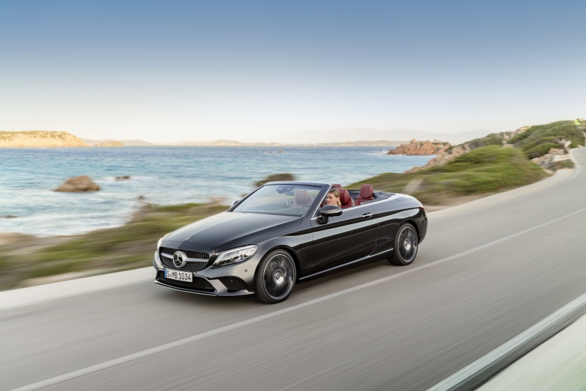 C205 Mercedes-Benz C-Class Coupe and A205 C-Class Cabriolet facelifts revealed – new engines, equipment 793879