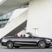 Mercedes-Benz C-Class Coupe C205 dan C-Class Cabriolet A205 <em>facelift</em> – enjin dan kelengkapan baharu