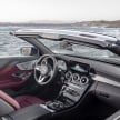 C205 Mercedes-Benz C-Class Coupe and A205 C-Class Cabriolet facelifts revealed – new engines, equipment