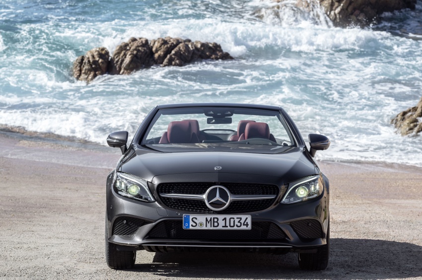 C205 Mercedes-Benz C-Class Coupe and A205 C-Class Cabriolet facelifts revealed – new engines, equipment 793909