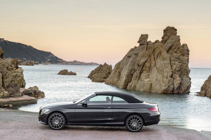 C205 Mercedes-Benz C-Class Coupe and A205 C-Class Cabriolet facelifts revealed – new engines, equipment 793911