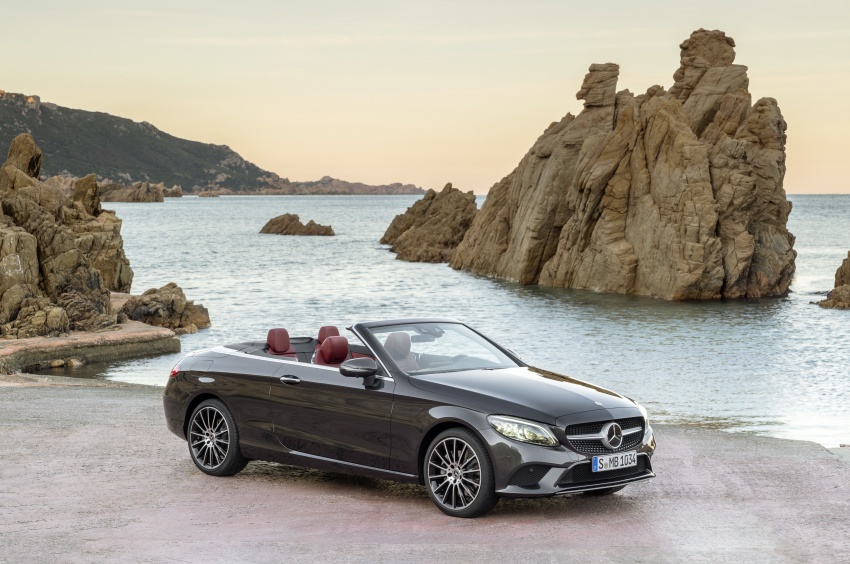 Mercedes-Benz C-Class Coupe C205 dan C-Class Cabriolet A205 <em>facelift</em> – enjin dan kelengkapan baharu 794010