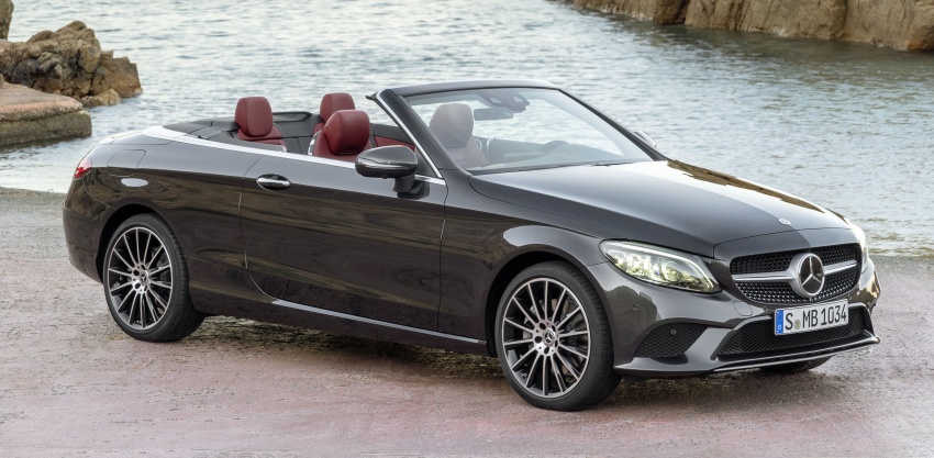 C205 Mercedes-Benz C-Class Coupe and A205 C-Class Cabriolet facelifts revealed – new engines, equipment 793912