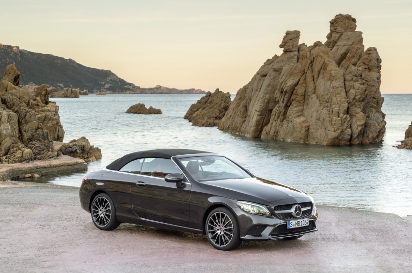 C205 Mercedes-Benz C-Class Coupe and A205 C-Class Cabriolet facelifts revealed – new engines, equipment 793913
