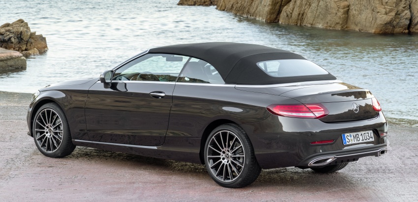 C205 Mercedes-Benz C-Class Coupe and A205 C-Class Cabriolet facelifts revealed – new engines, equipment 793914