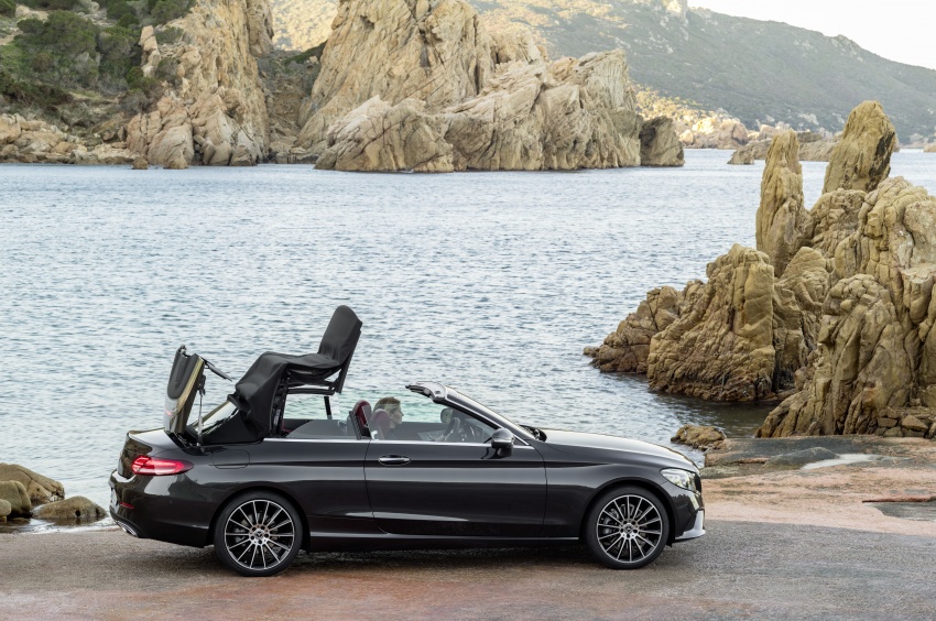 C205 Mercedes-Benz C-Class Coupe and A205 C-Class Cabriolet facelifts revealed – new engines, equipment 793916