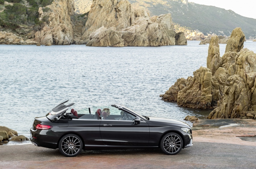 C205 Mercedes-Benz C-Class Coupe and A205 C-Class Cabriolet facelifts revealed – new engines, equipment 793917