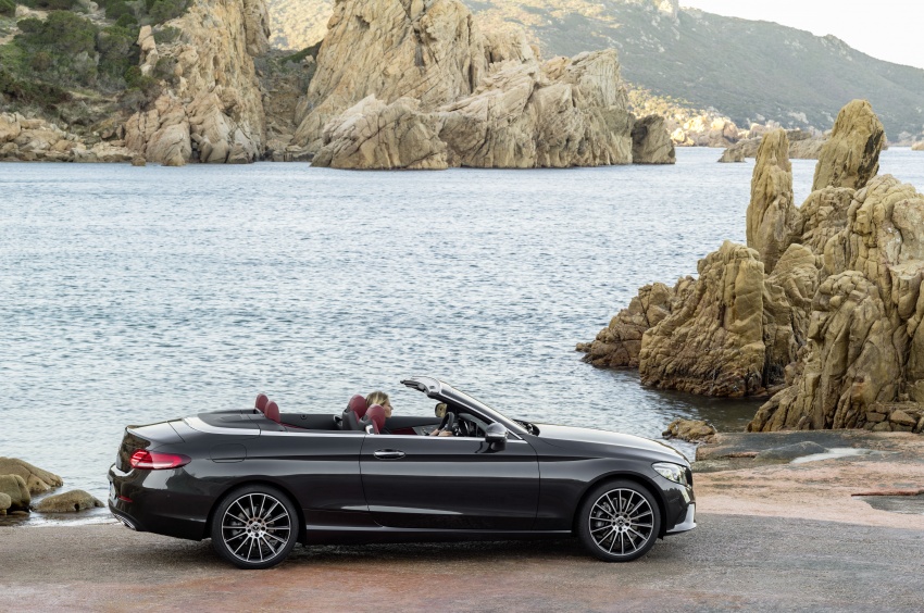 C205 Mercedes-Benz C-Class Coupe and A205 C-Class Cabriolet facelifts revealed – new engines, equipment 793918