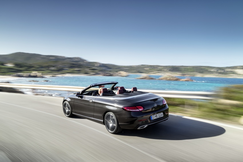 C205 Mercedes-Benz C-Class Coupe and A205 C-Class Cabriolet facelifts revealed – new engines, equipment 793881