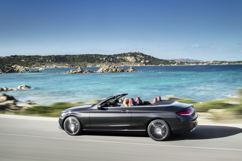 C205 Mercedes-Benz C-Class Coupe and A205 C-Class Cabriolet facelifts revealed – new engines, equipment 793886