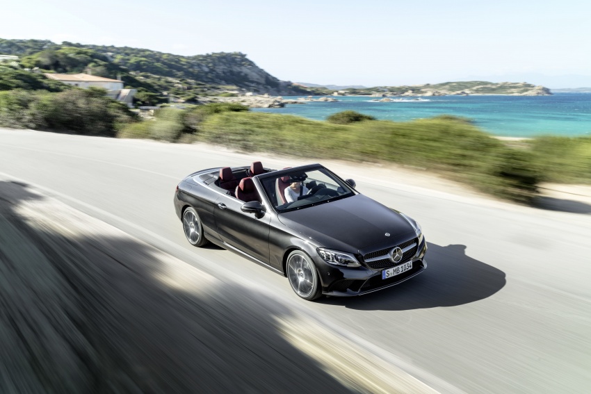 C205 Mercedes-Benz C-Class Coupe and A205 C-Class Cabriolet facelifts revealed – new engines, equipment 793892