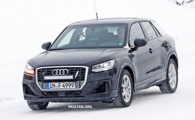 SPIED: Audi SQ2 running winter tests, undisguised