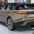 Range Rover Velar to be launched in Malaysia this month – 250 PS 2.0L Ingenium engine, Touch Pro Duo
