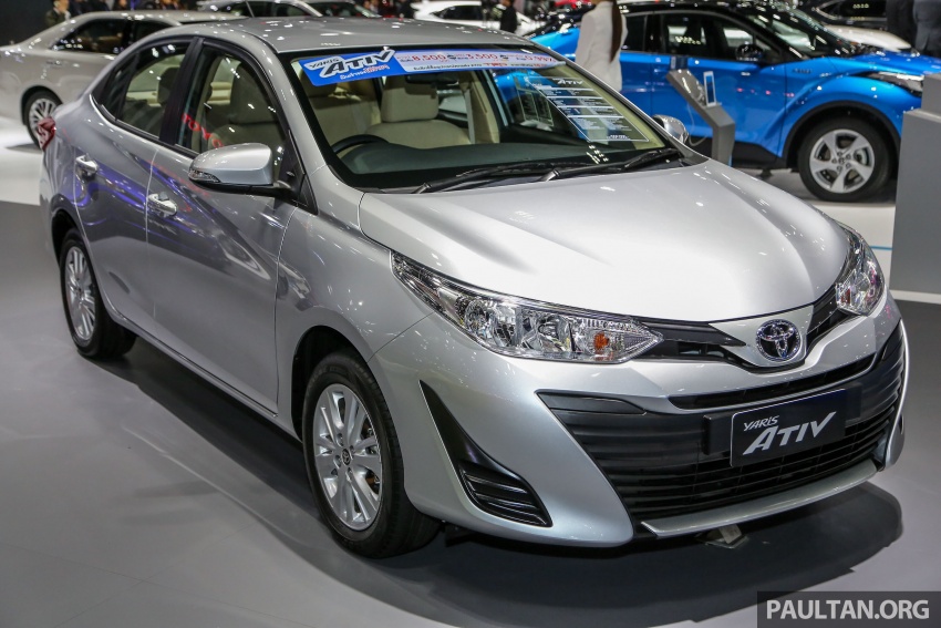 Bangkok 2018: Toyota Yaris Ativ – Vios generasi baharu dengan enjin 1.2L, hanya untuk pasaran Thai 796841
